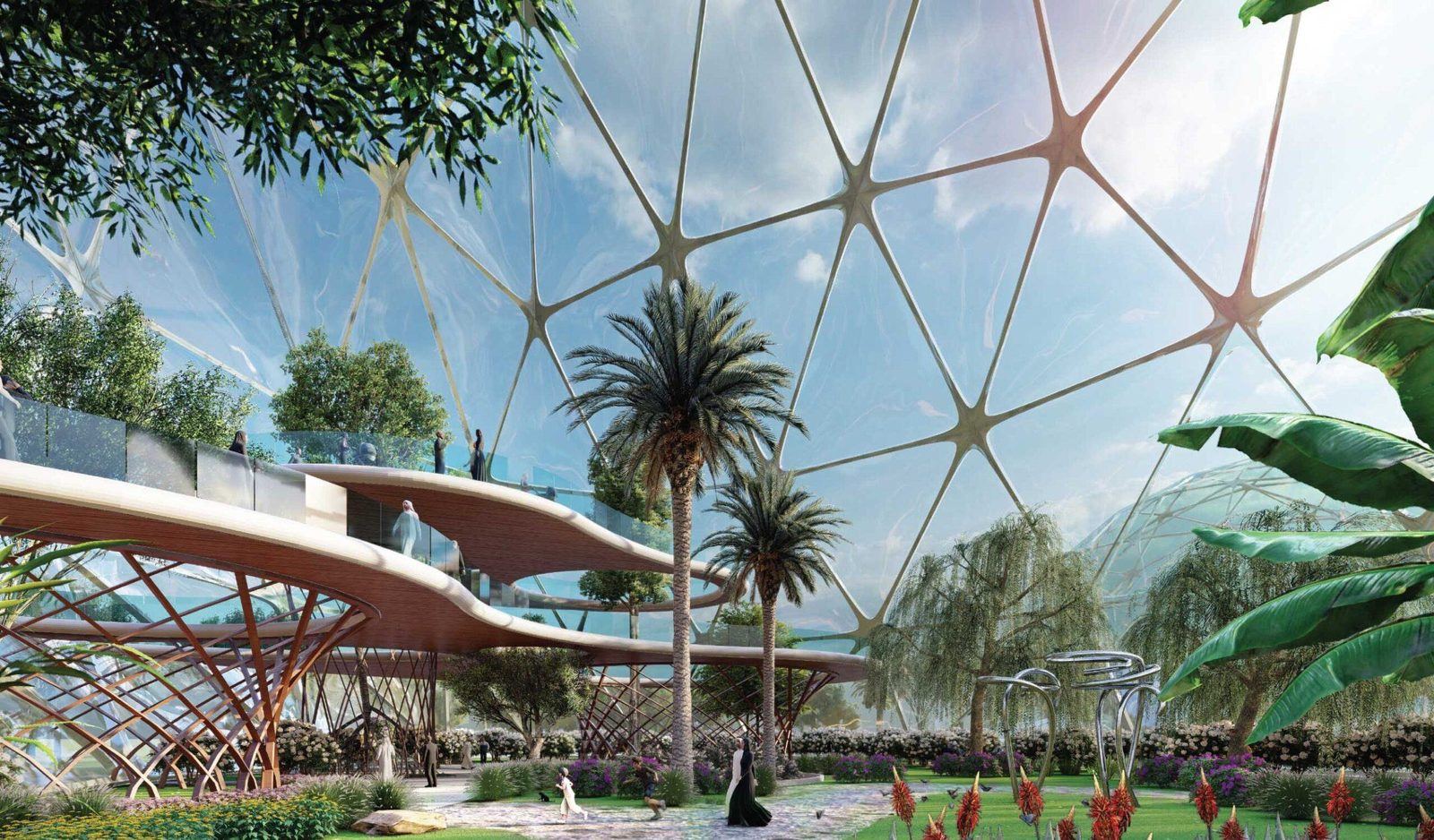 Visitors Pavilion at King Salman Park — BIM Project — Riyadh, Saudi Arabia — Royal Commission for Riyadh, Vision 2030, cultural pavilion, ISO 19650 BIM, curved aluminum facade